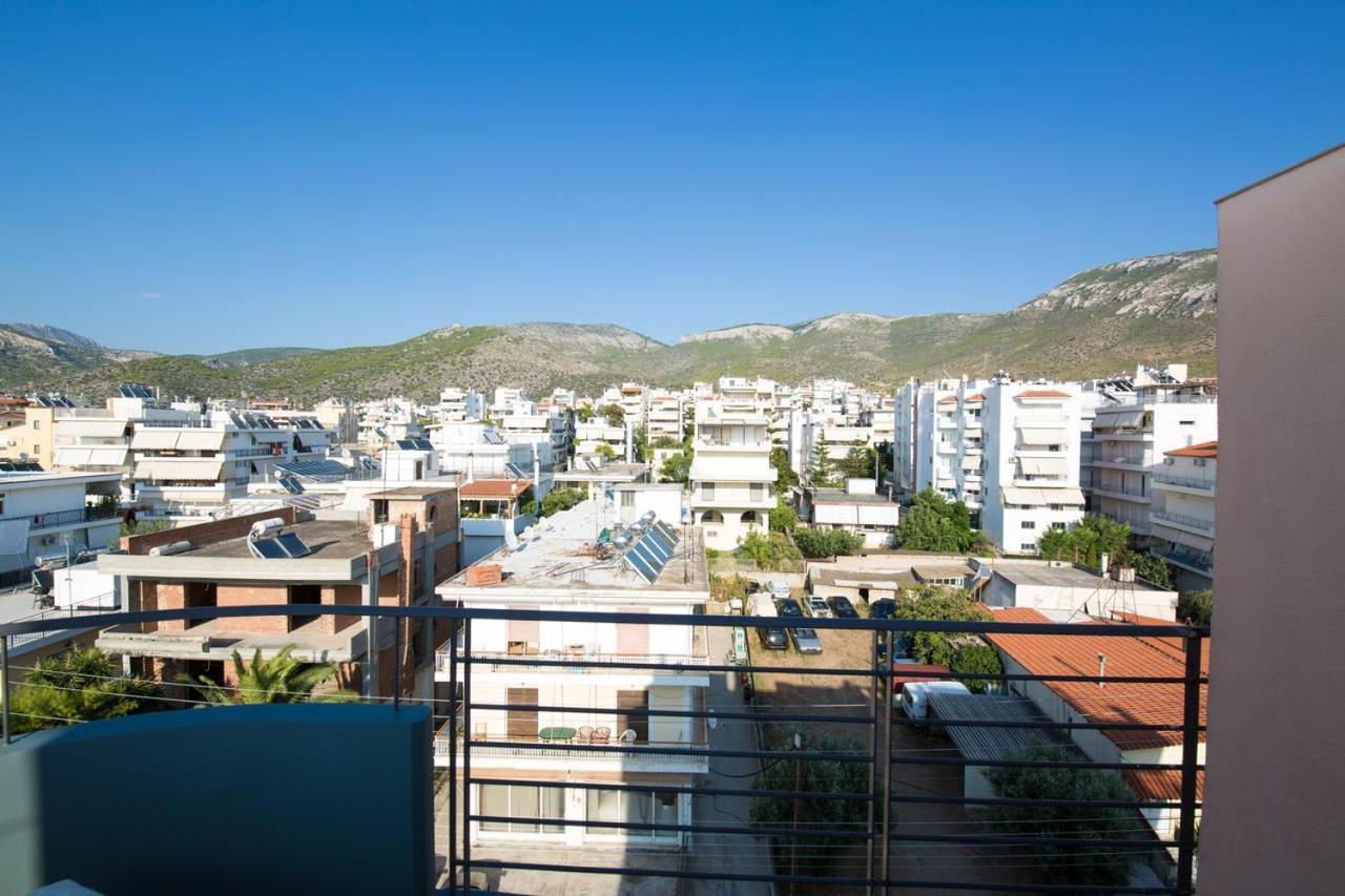 Helen Luxury Loft Design Meisonette-Apartment Atene Esterno foto