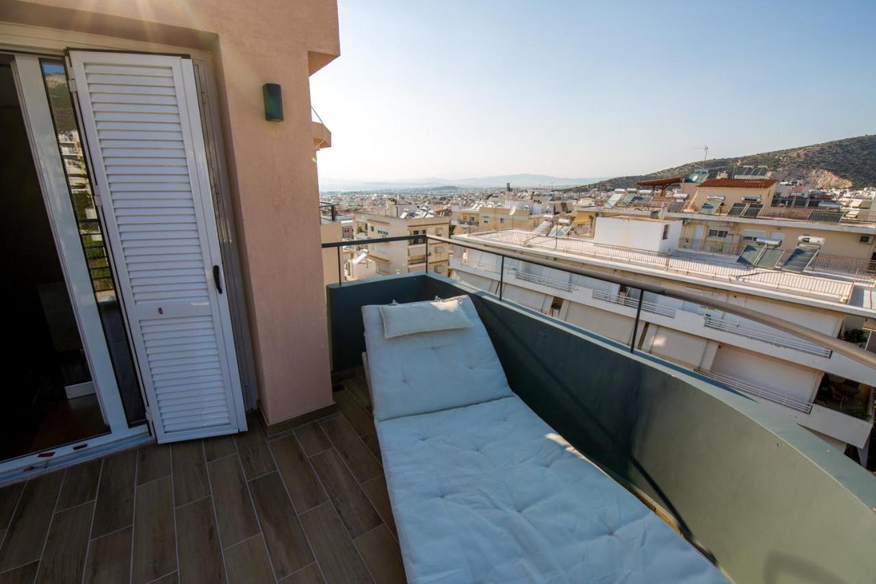 Helen Luxury Loft Design Meisonette-Apartment Atene Esterno foto