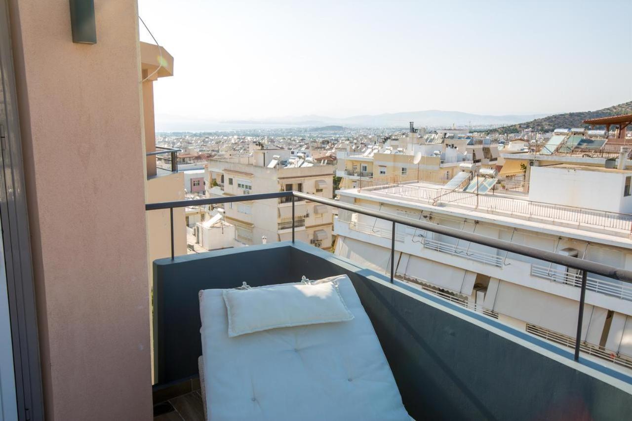 Helen Luxury Loft Design Meisonette-Apartment Atene Esterno foto